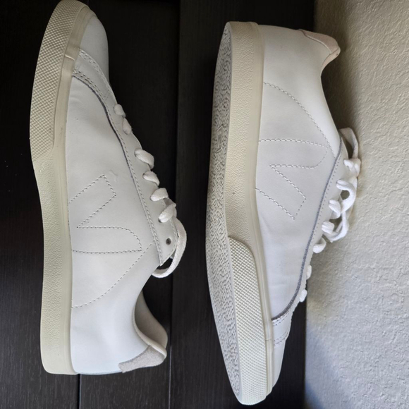 VEJA Sneakers Esplar Size 9 White - Picture 7 of 10